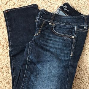 American Eagle artisan crop jeans